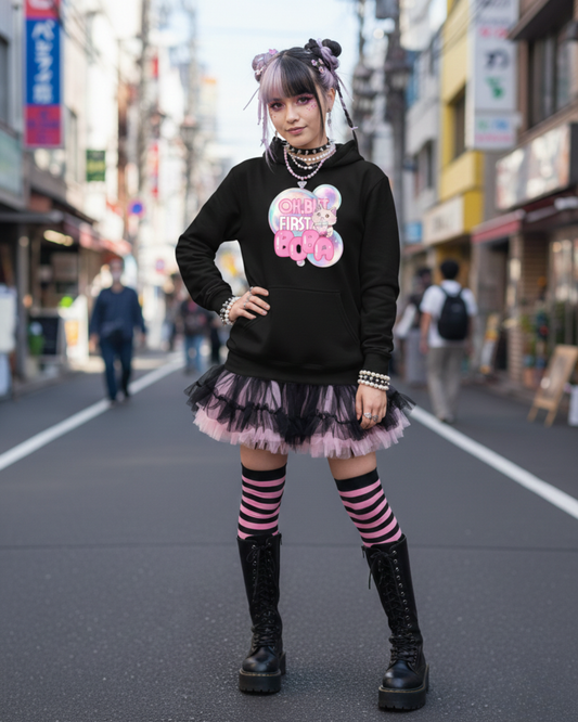 OK, But First BOBA Hoodie